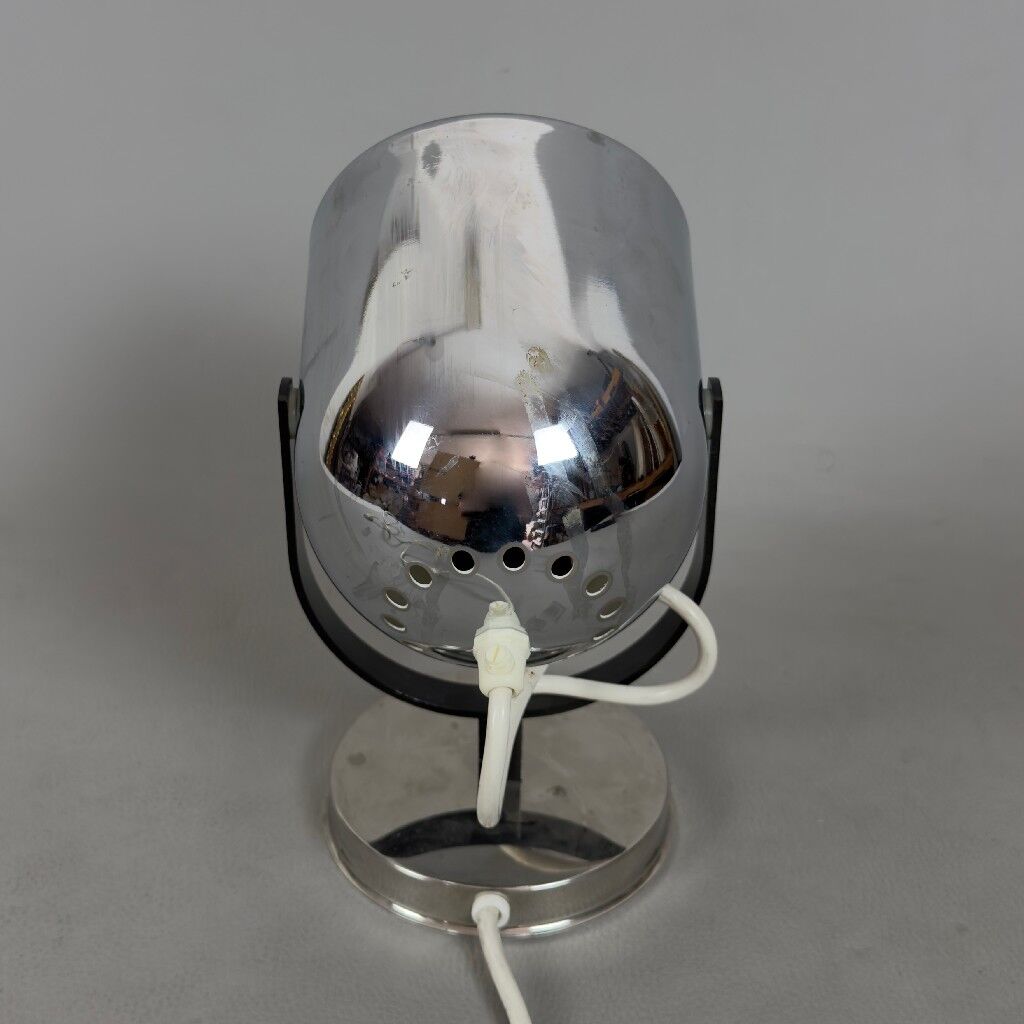 Reggiani Orb table lamp metal eye modernist design Space Age 1970