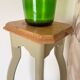 Plant stand/side table, redesigned in Artichoke Cream