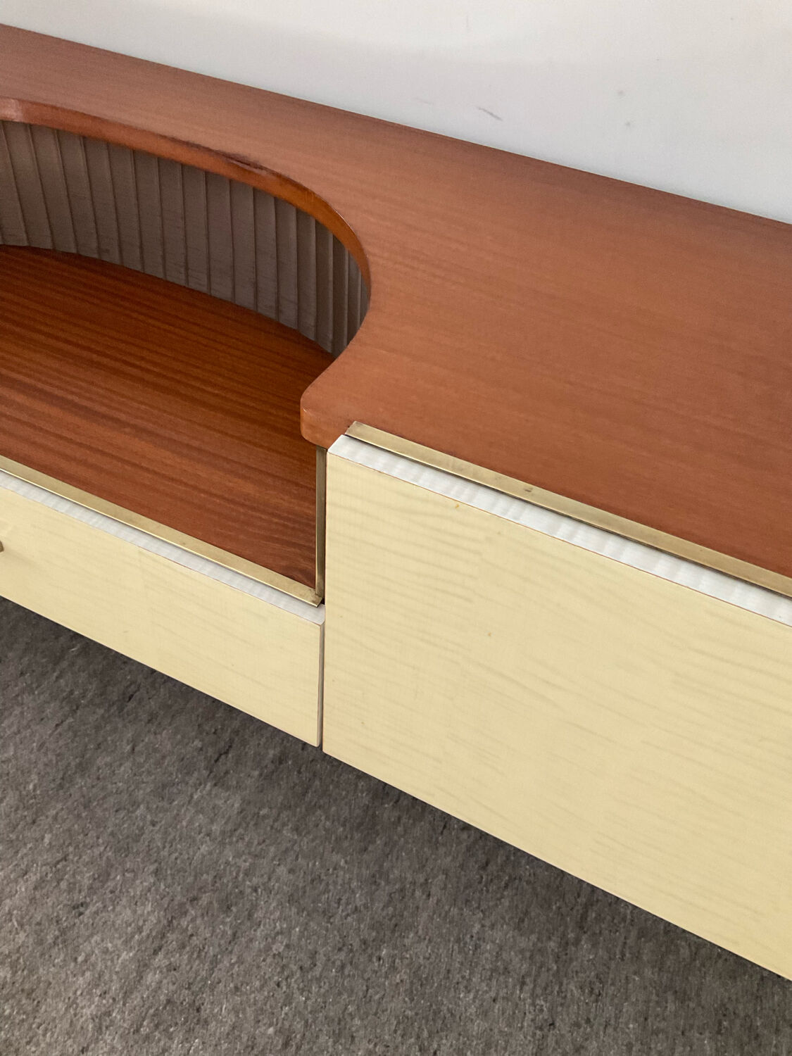 Enfilade vintage tv furniture from the 60s