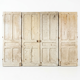 4 old partition doors