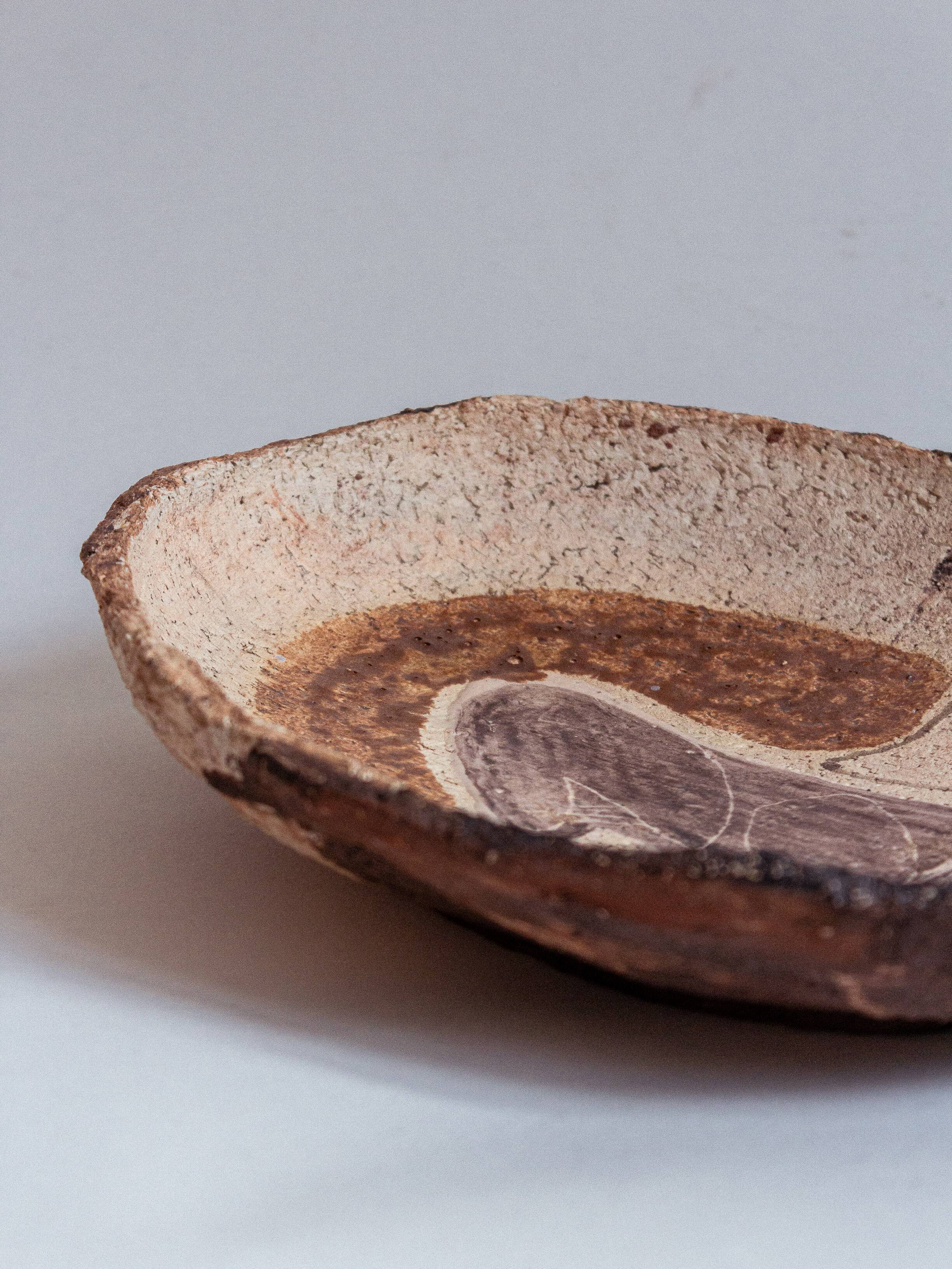 Bowl, centerpiece or fruit bowl, Cianciolo Ceramiche, Sicily, 1960/70