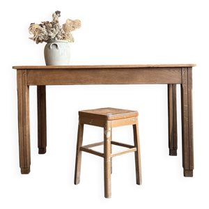 Table art déco en chêne