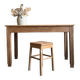 Table art déco en chêne massif (rénovée)