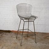 Vintage Harry Bertoia bar stool