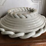 Braided ceramics cut