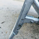 Camp bed or vintage sunbathing