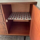 Vintage rosewood chest of drawers 60s