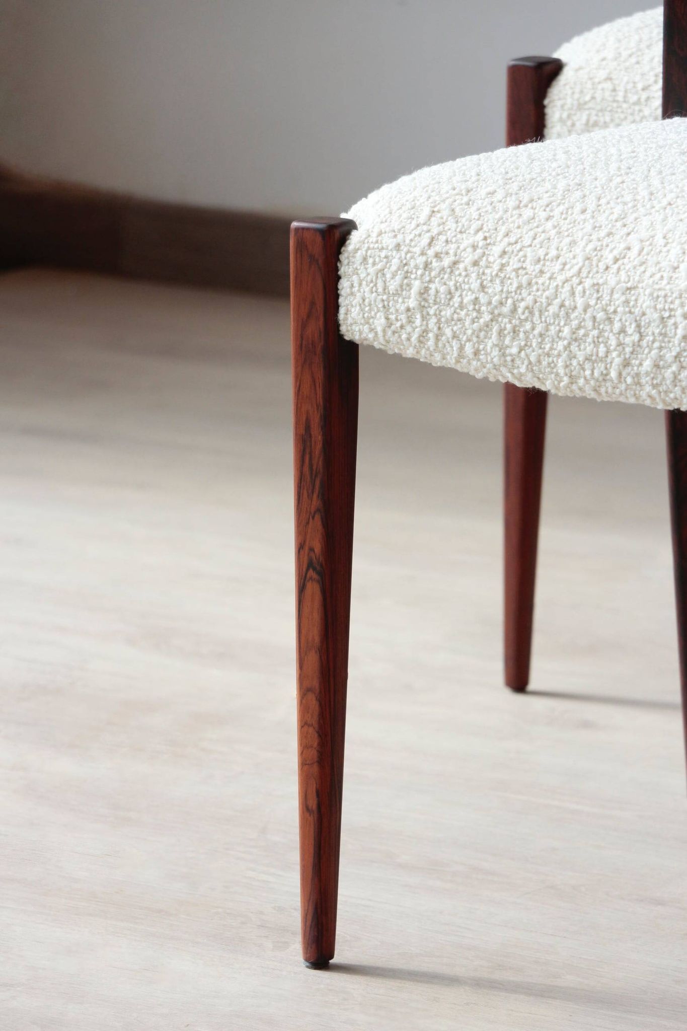 Set of 4 Scandinavian rosewood chairs – Otto Møller style | Vintage