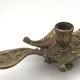 Solid Brass Hand Candle Holder
