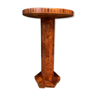 Art deco pedestal table