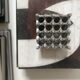 Mid-century chrome-plated metal ashtray, Ultima 15 style, 1970s design