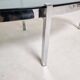 Vintage chrome and smoked glass coffee table