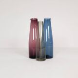 Midcentury Collection of 3 Bird Carafes by Iittala, Timo Sarpaneva, Finland, 1950s