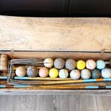 Old croquet game