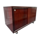 Georges Nelson storage unit on wheels by Mobilier International
