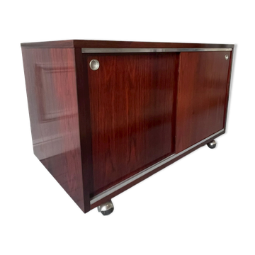 Georges Nelson storage unit on wheels by Mobilier International