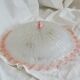 Vintage Italian ceiling light in pink Murano glass, 40 cm