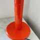 Vintage Space Age Orange Metal Table Lamp Adjustable Gooseneck, 1970s