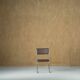 Mid-century Gastone Rinaldi metal chair, Italy 1970s