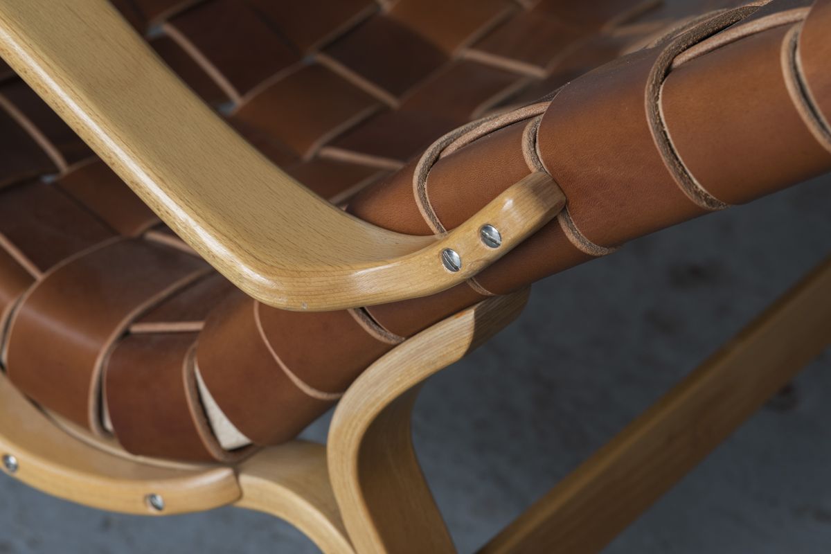Lounge chair ‘Pernilla 3’, designed by Bruno Mathsson and produced in Sweden by DUX in the 1960’s