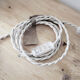 Baladeuse opaline blanche
