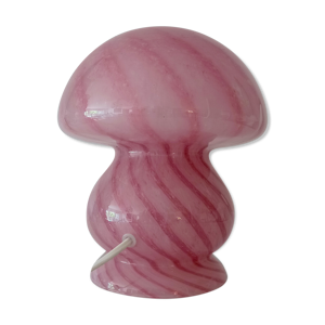 Lampe champignon verre de Murano