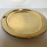 Oval brass tray