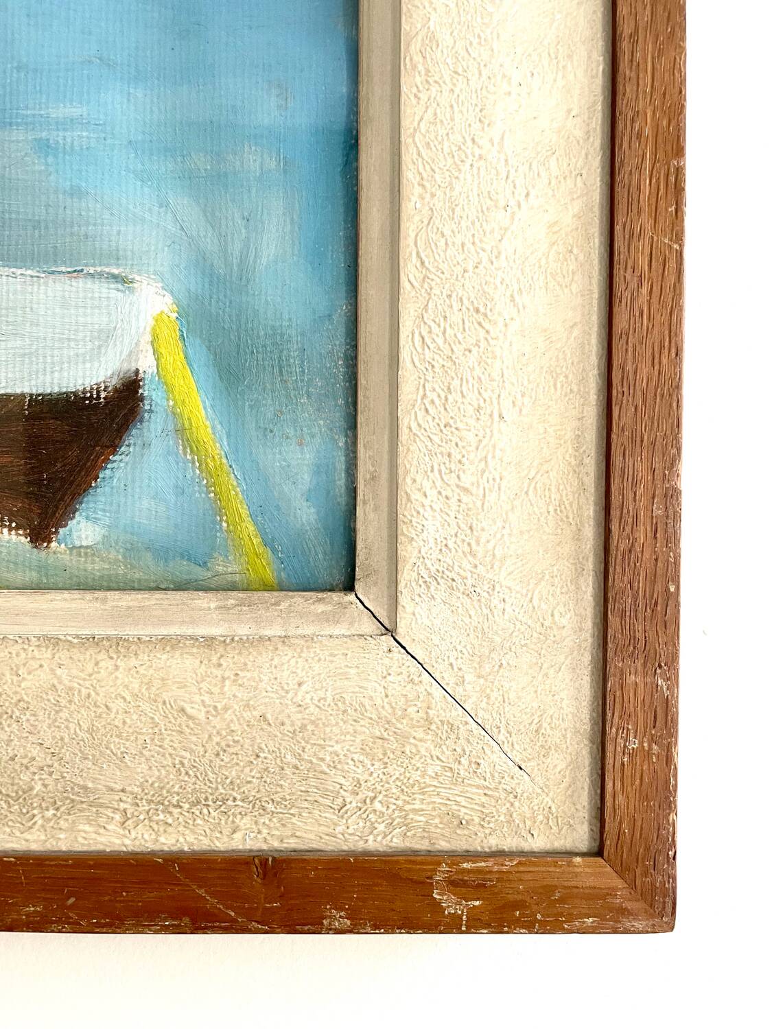 Large gouache painting “La Chaume”