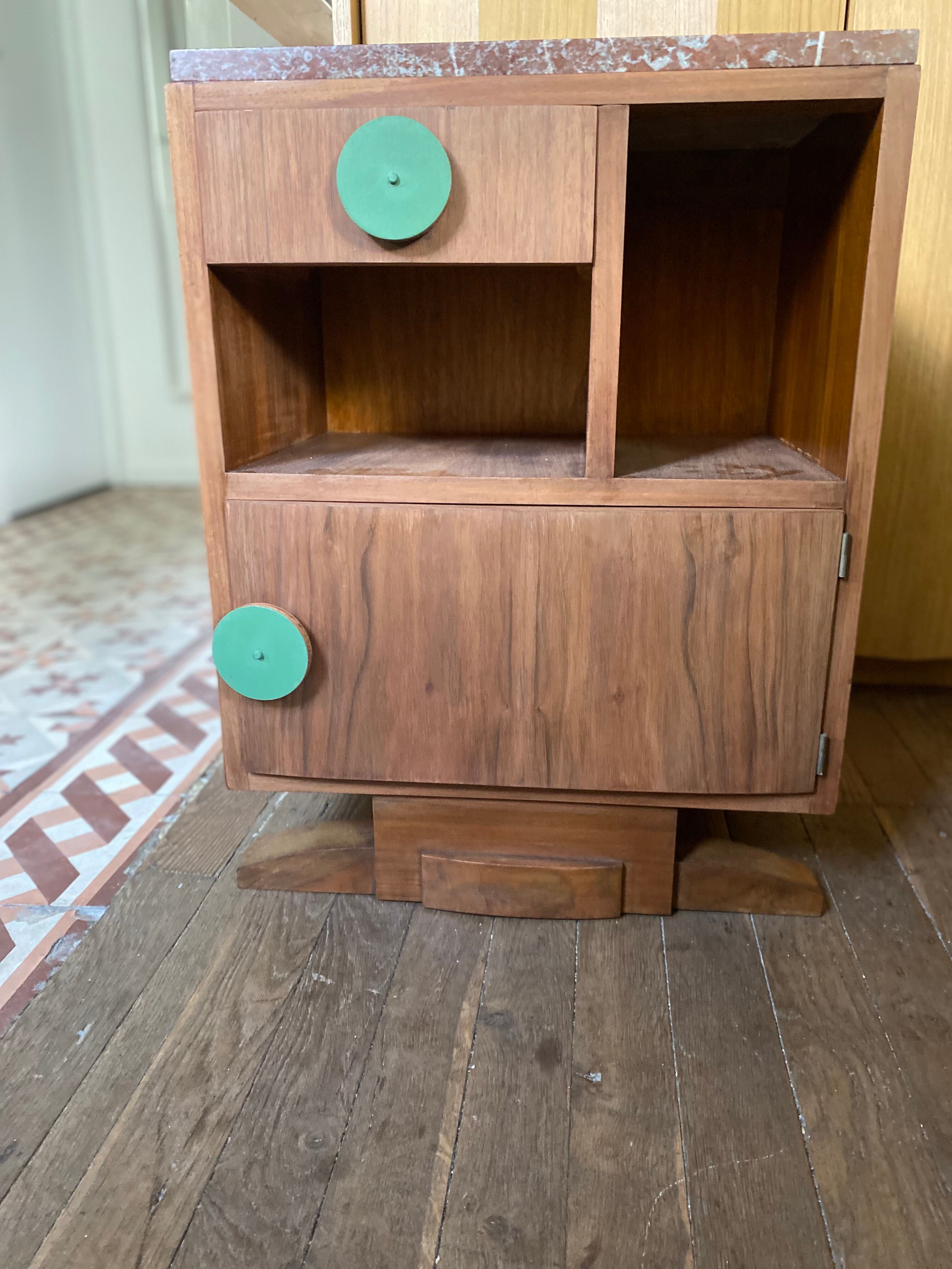 Art Deco bedside table