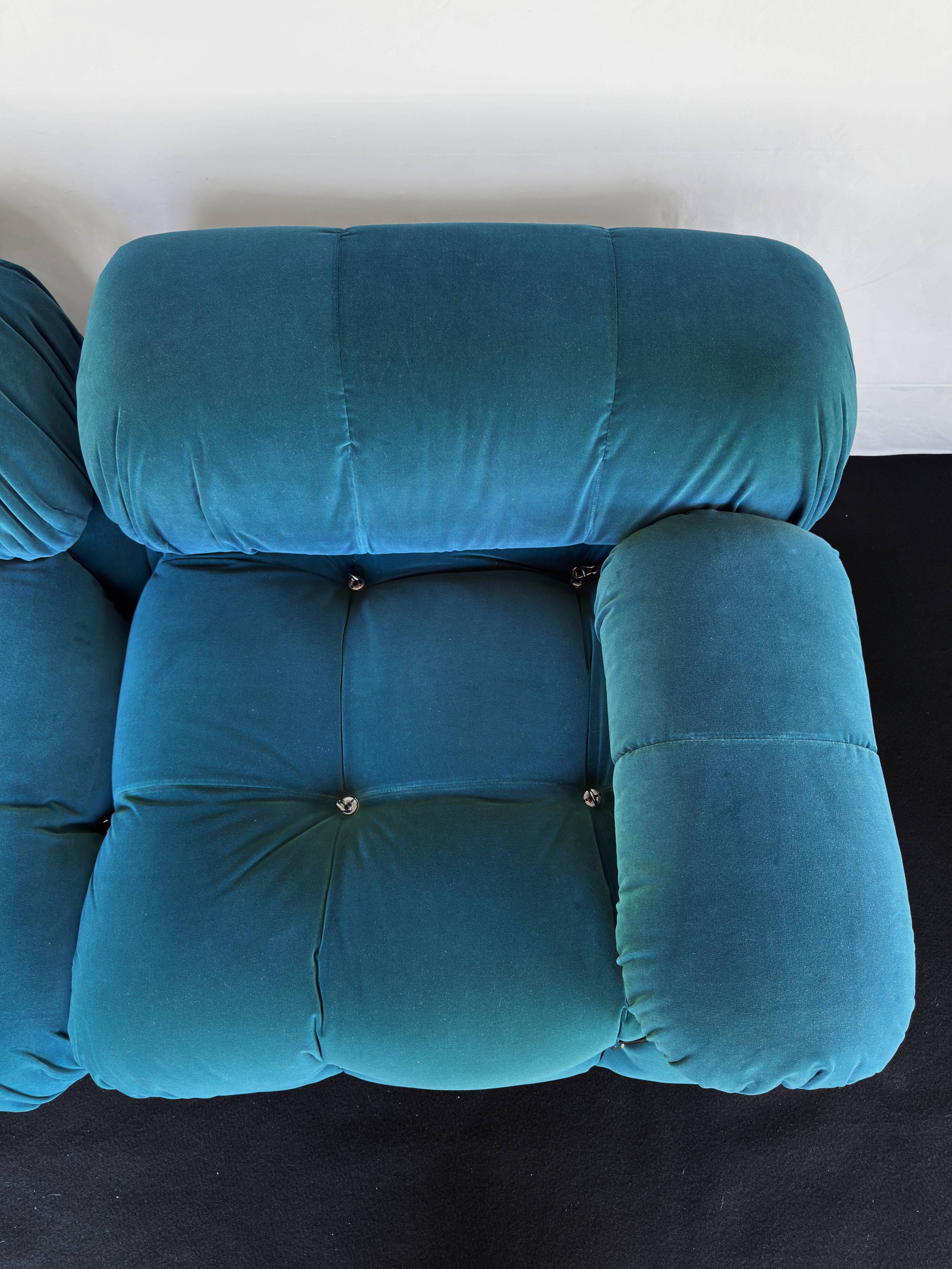Modular sofa model "Camaleonda", design by Mario Bellini for B&B Italia, 70.