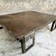 Table basse industrielle en acier table palette