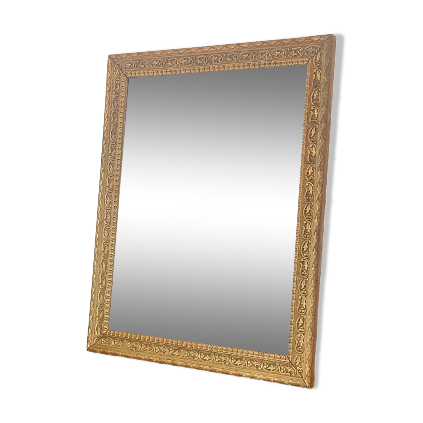 Vintage golden mirror