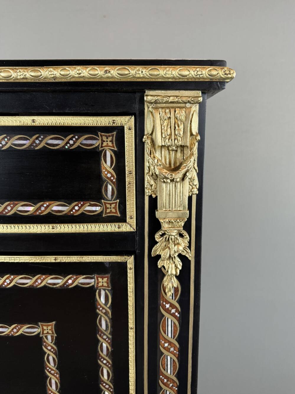 Boulle Style Secretary, Napoleon III Period