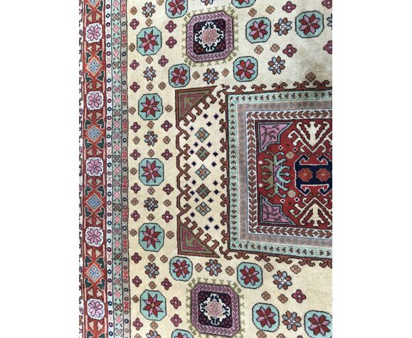 Old Hand Made Square Transylvania, Are Oriental Rugs Made Of Wool