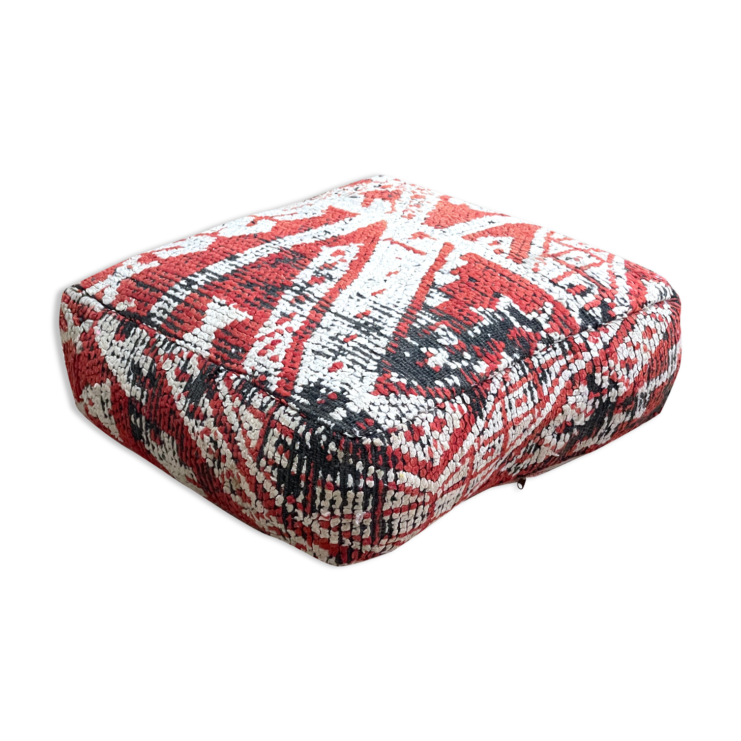 Moroccan kilim pouf