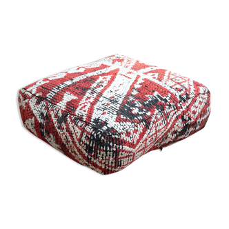 Pouf kilim marocain