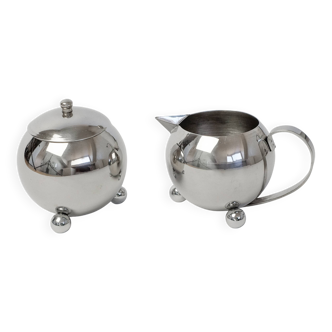 Service à café/thé en acier inoxydable