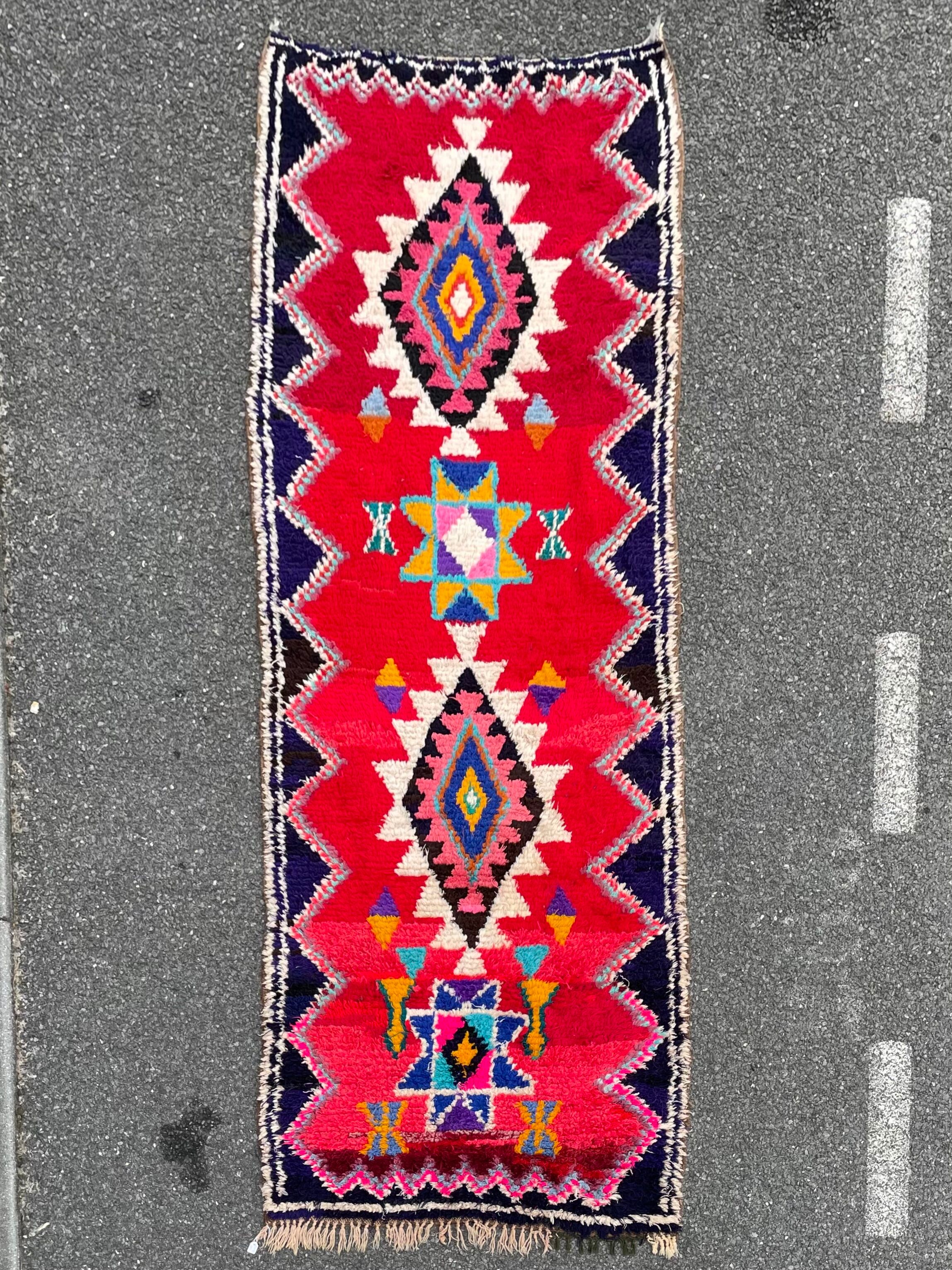 Berber carpet corridor azilal fabrics