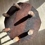 Twisted table in Brutalist style from the 1920s/30s.