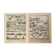 Lot de 2 lithographies sur les ports de 1897