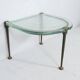 Brutalist German vintage coffee tables by Lothar Klute, 1980s, set of 2