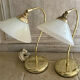 Vintage opaline lamp