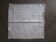 Antique embroidered table centerpiece/placemat 45 cm x 45 cm