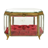 Brass glazed jewelry box