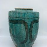Blue jar martaban style 19th century