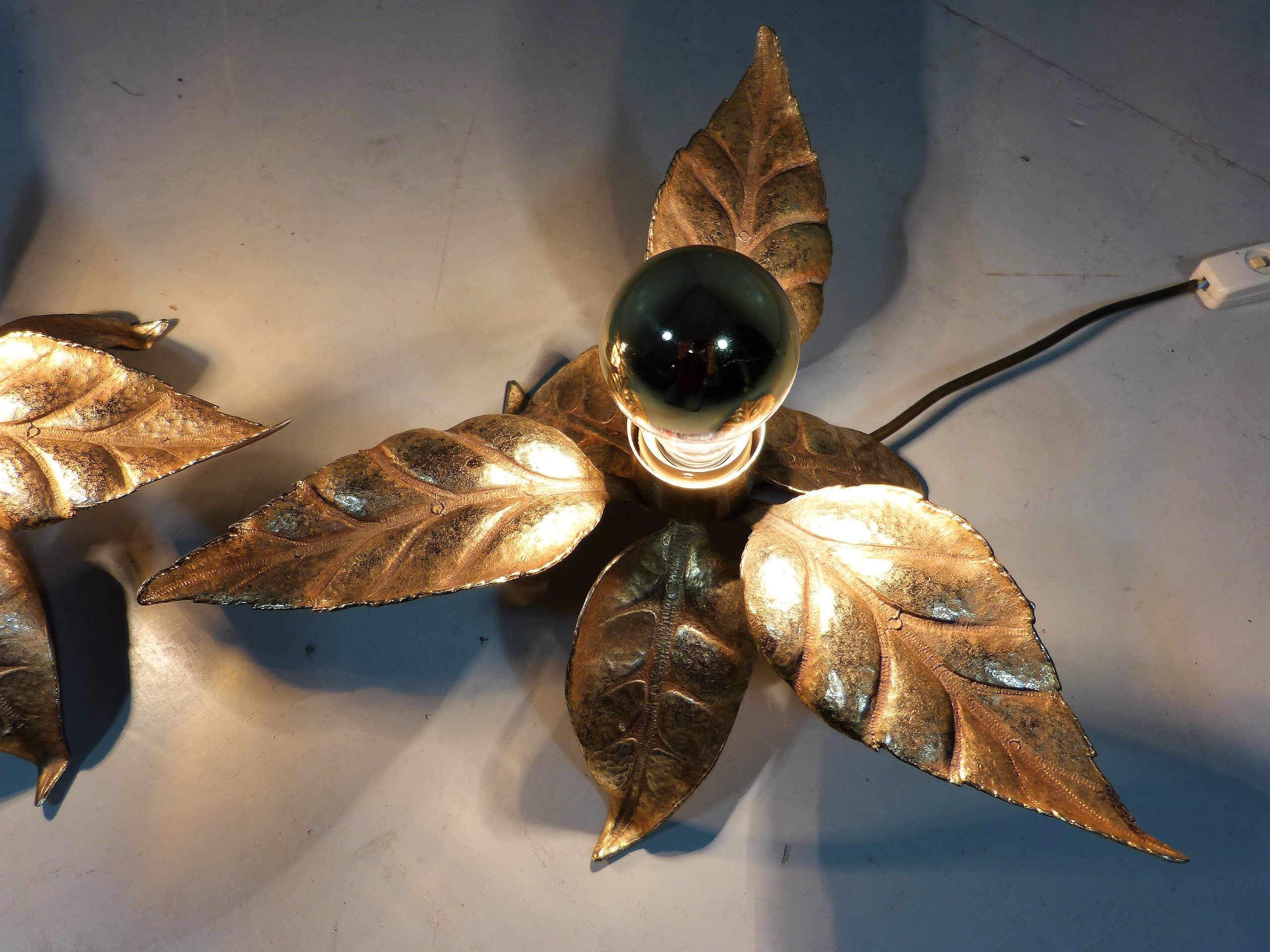 Pair of Willy Daro table lamps for Massive Belgium, 1960’s