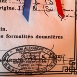 Antique Ghoum carpet from Iran in silk.