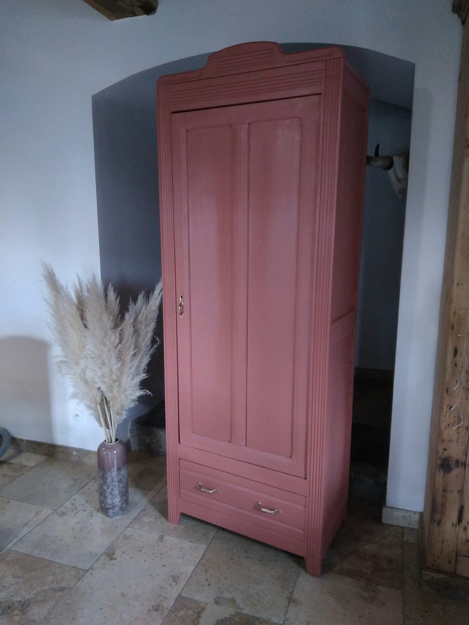 Parisian terracotta wardrobe