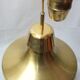 Adjustable scandinavian  brass ceiling lamp from the 70s