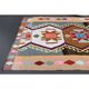 Vintage Turkish Oushak Handmade Wool Cotton Beige Runner Rug 116x282